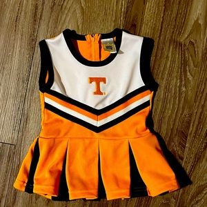 Tennessee volunteers girls cheerleading uniform baby